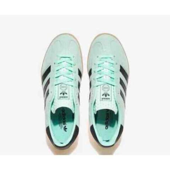Adidas Gazelle Indoor Low Mens Sportswear Shoes Green IH7488 NEW Multi Sz - Picture 2 of 6